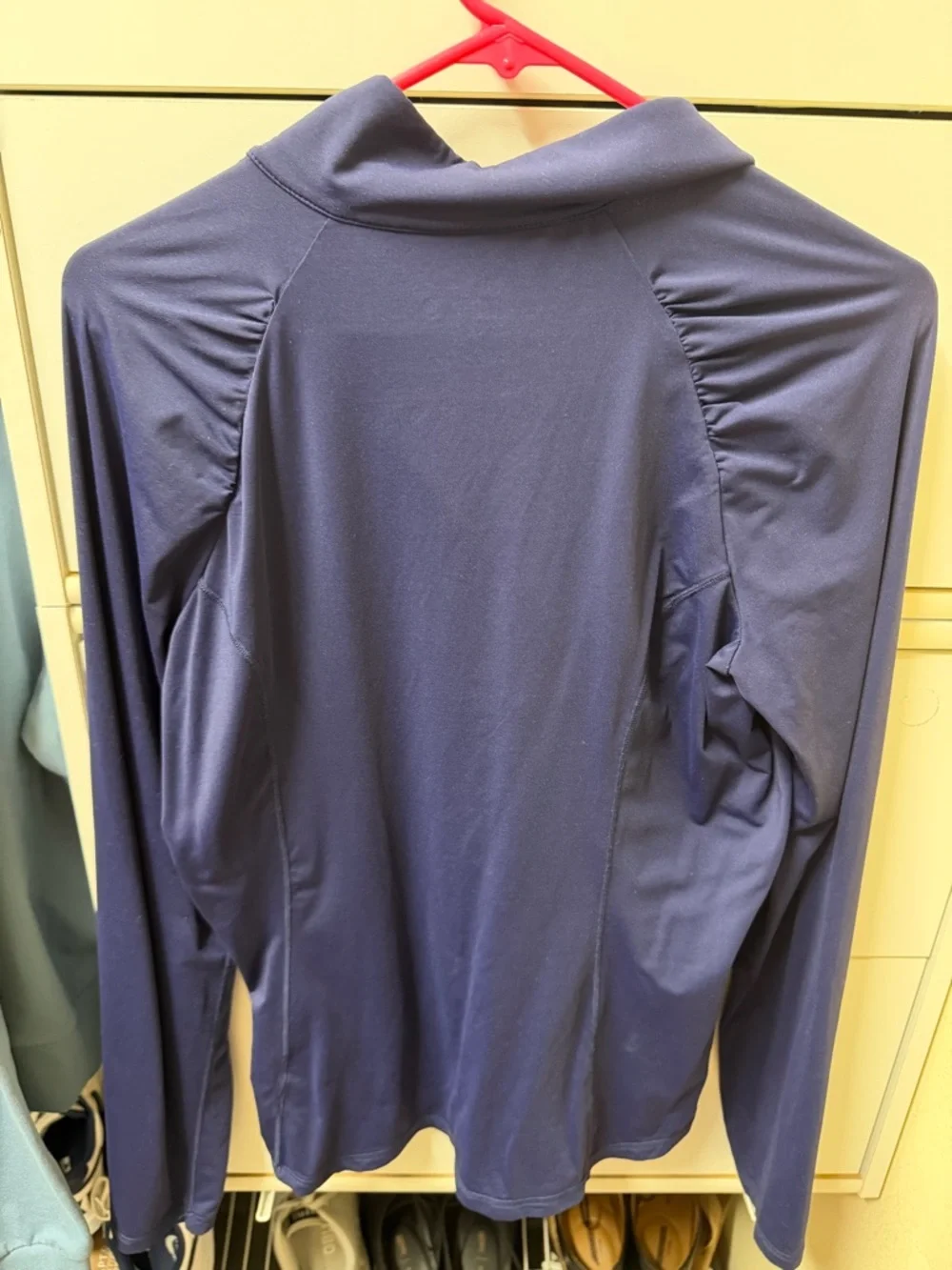 Lilly Pulitzer Navy & Hot Pink Quarter-Zip luxlethic - Picture 5 of 5
